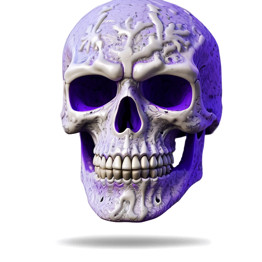 Purple Skull Trooper Unique Art Png 06202024 PNG