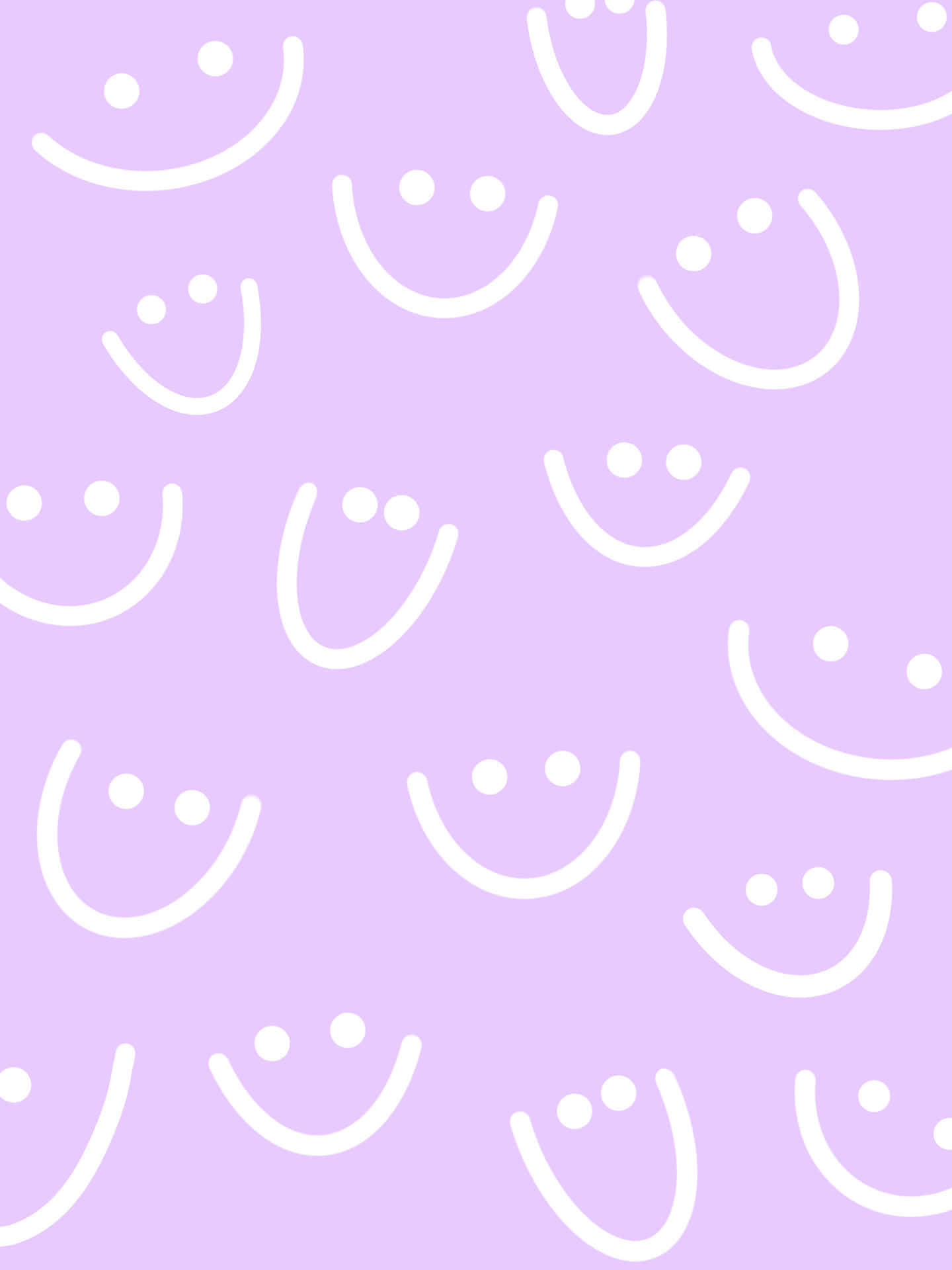 Fond De Motif De Smileys Violets Fond d'écran