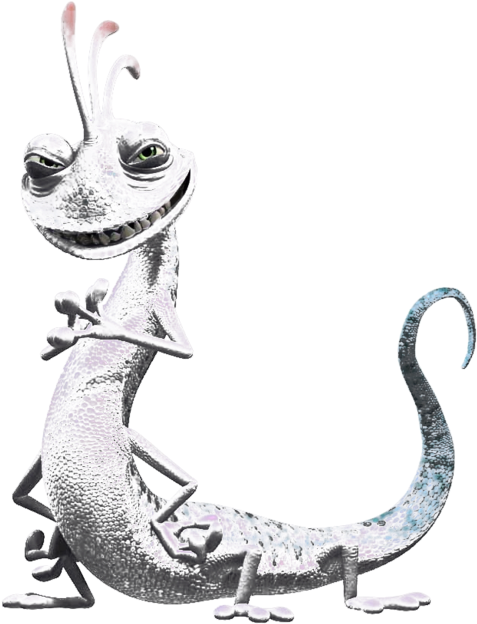Purple Smiling Creature Monsters Inc PNG
