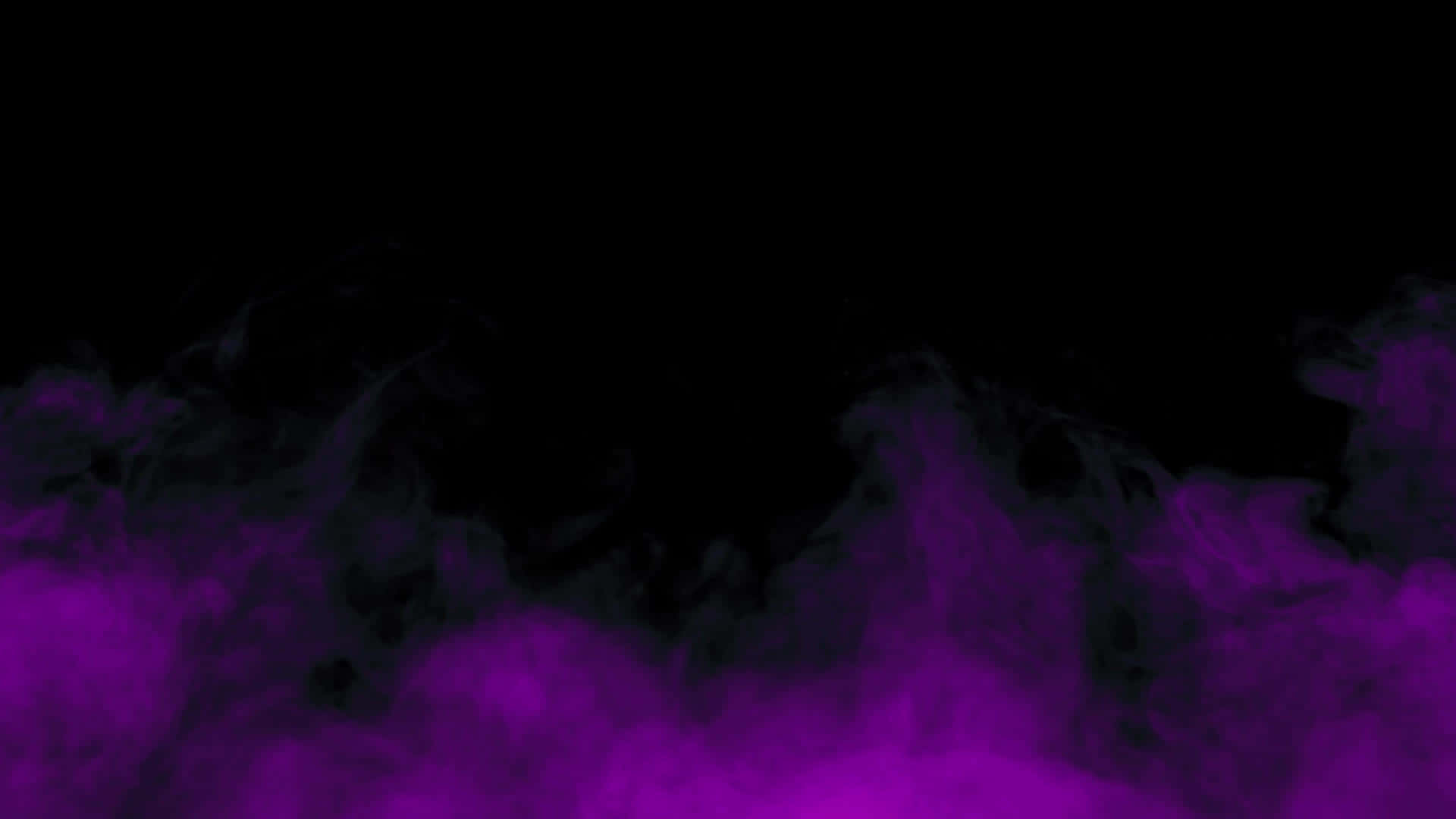 An ombre pattern of wispy purple smoke against a black background