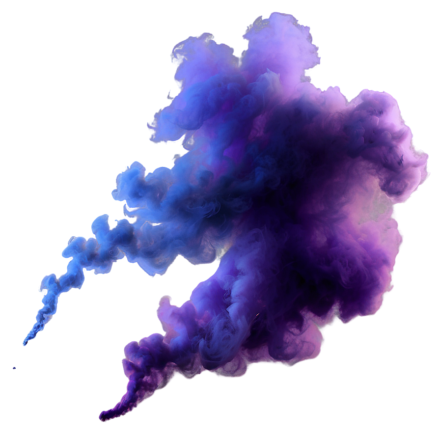 Purple Smoke D PNG