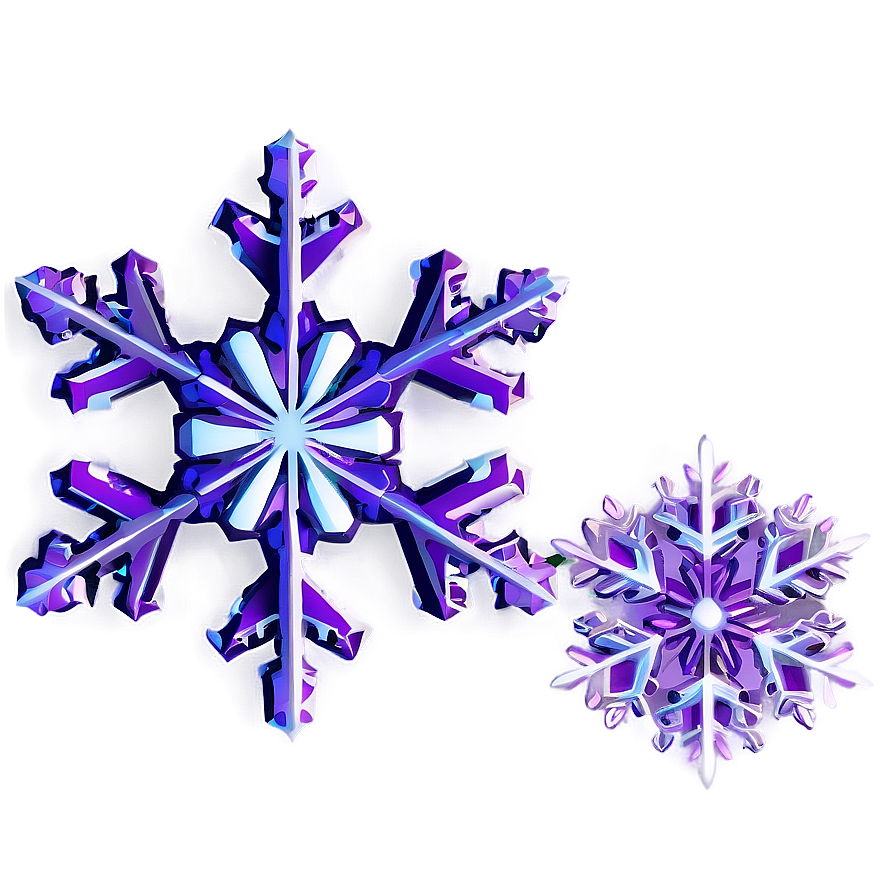 Purple Snowflake Png Uxk PNG
