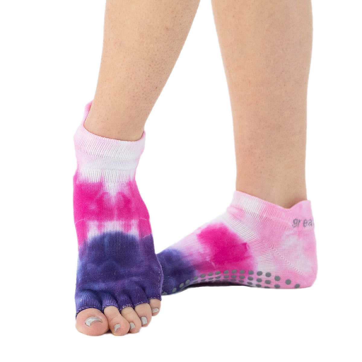 Step Into Comfort and Style in Purple Socks!" Wallpaper