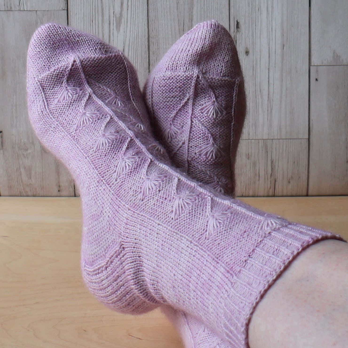 Stand out in Style with Purple Socks Wallpaper