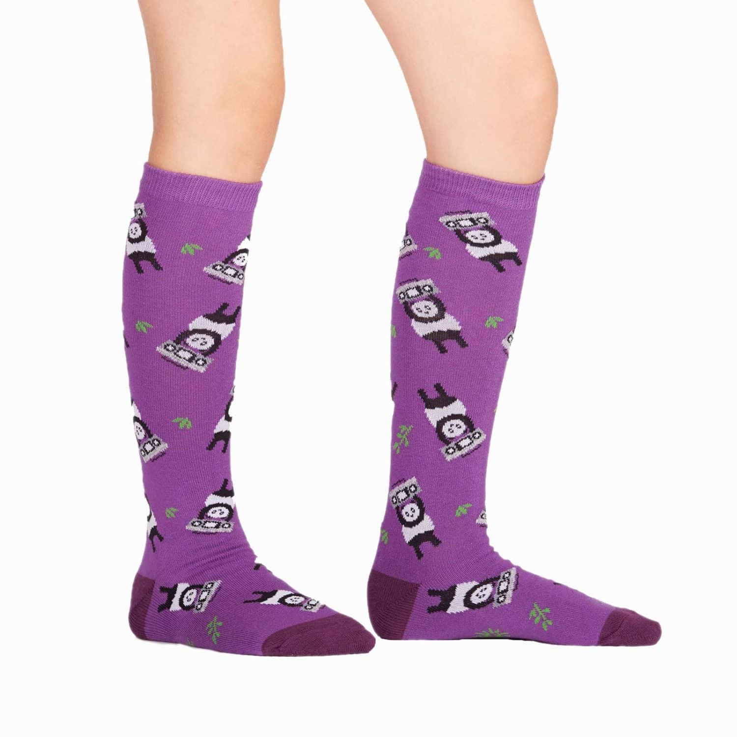 Embrace The Purple Sock Vibe Wallpaper
