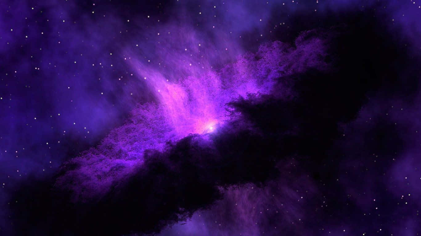 Discover the beautiful shades of purple in space.