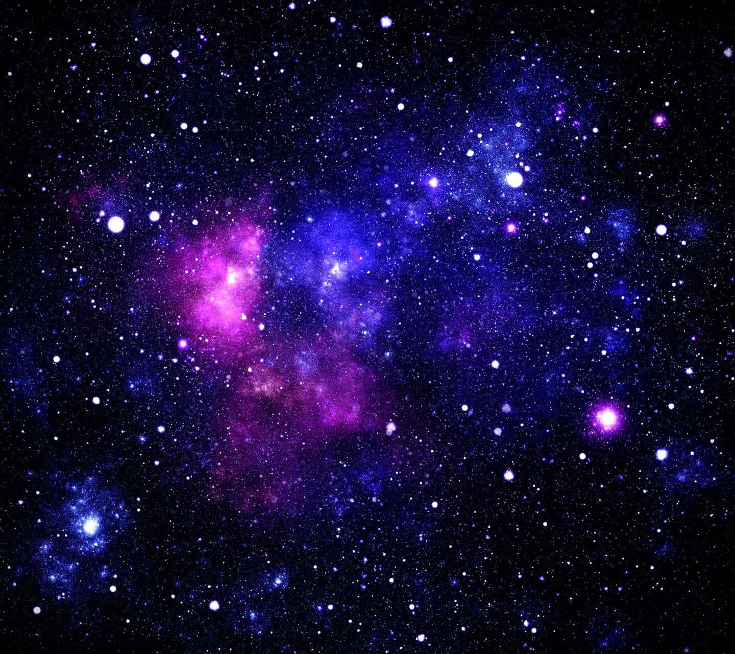 Take a trip to another world with this peaceful purple space background
