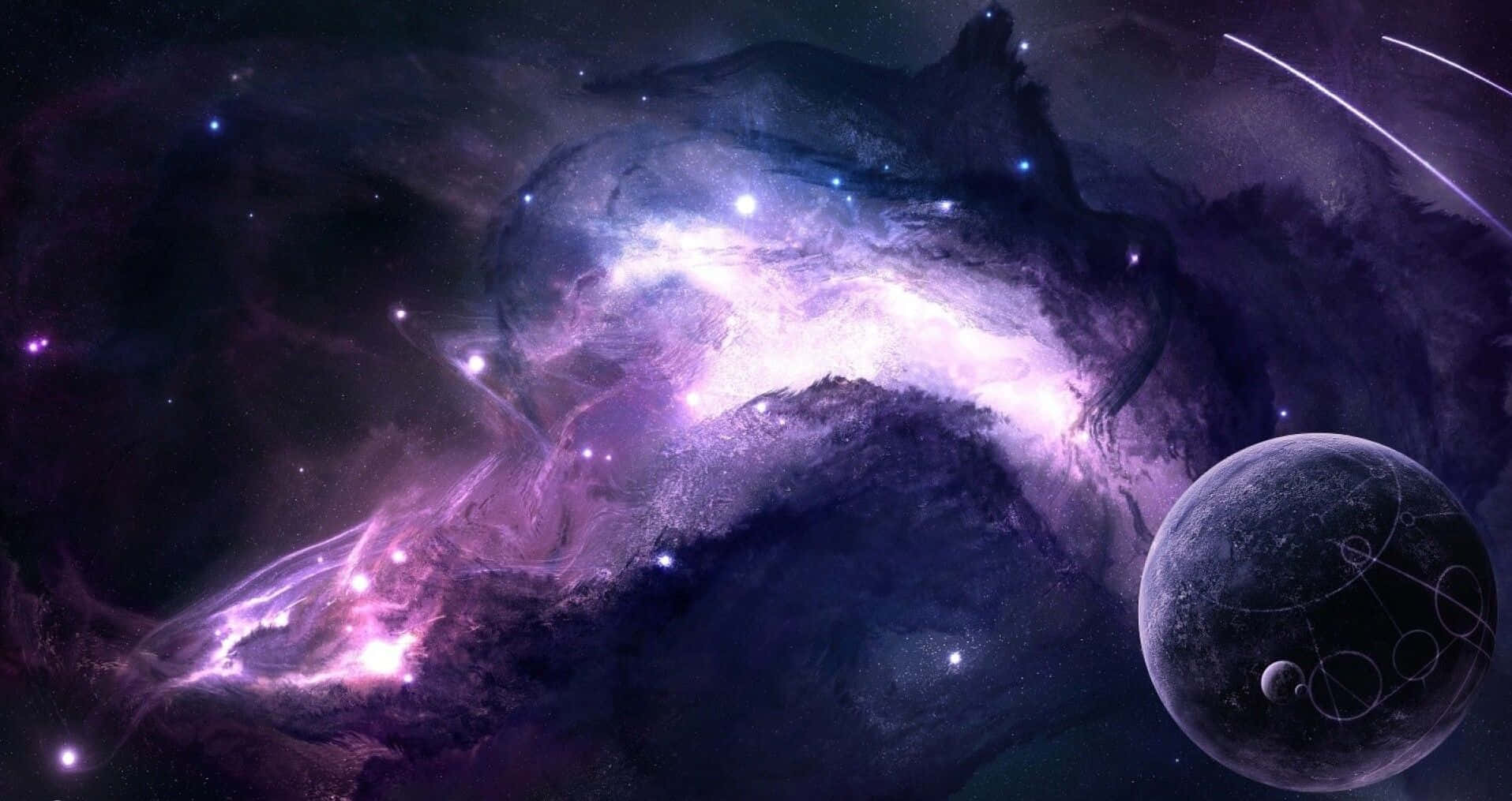 Discover the Deepest Part of Yourself with a Magical Purple Space