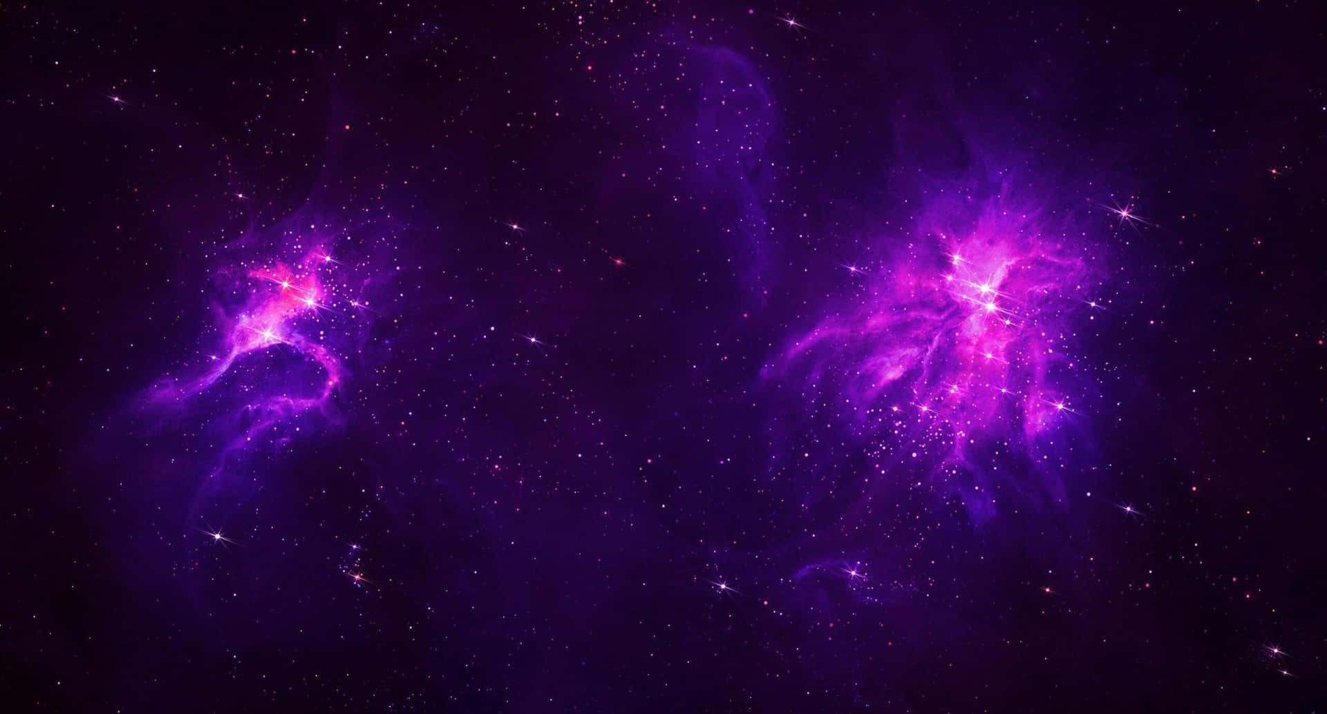 Discover the mysterious beauty of the purple space