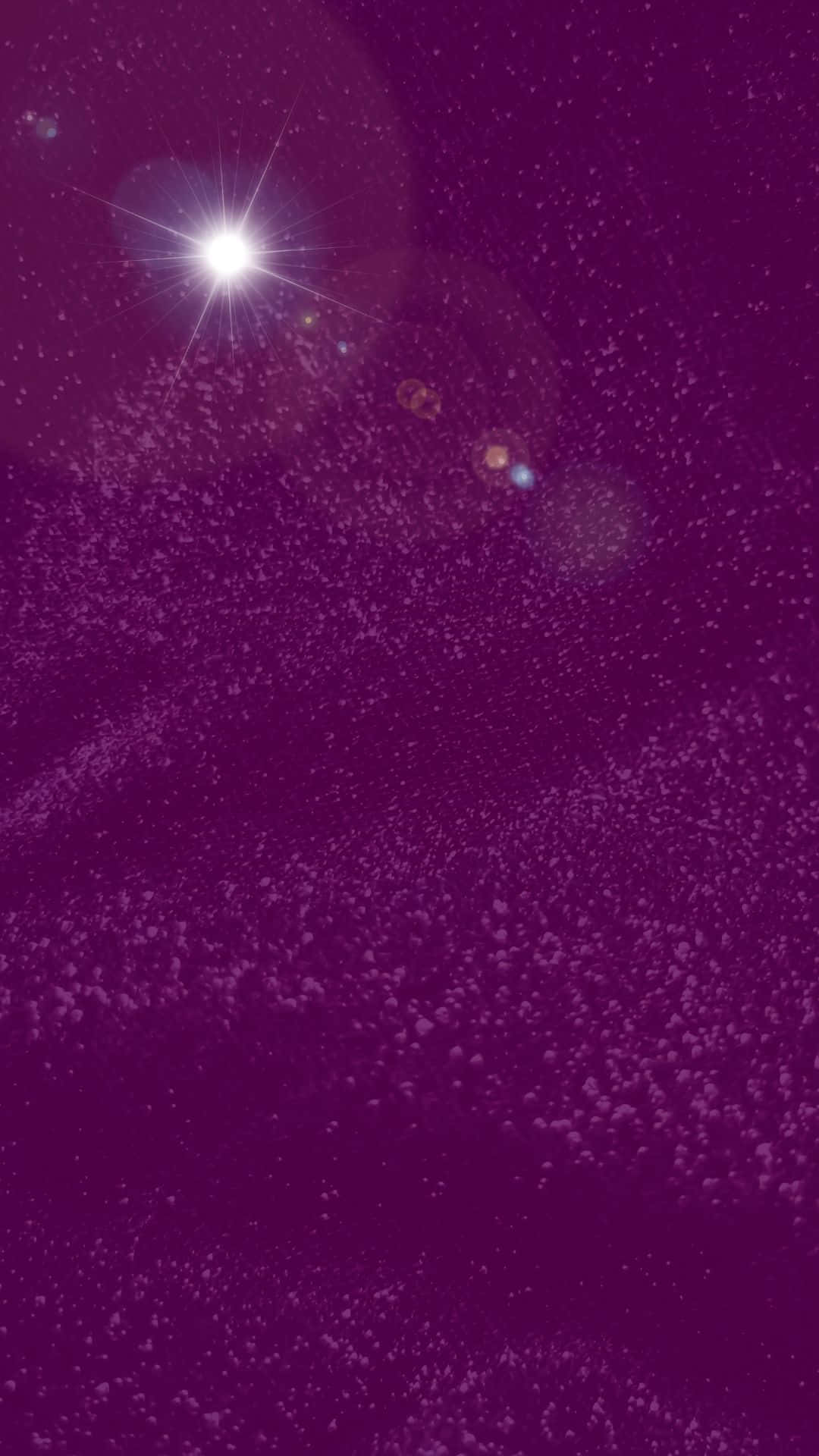 The magical beauty of a purple sparkle background