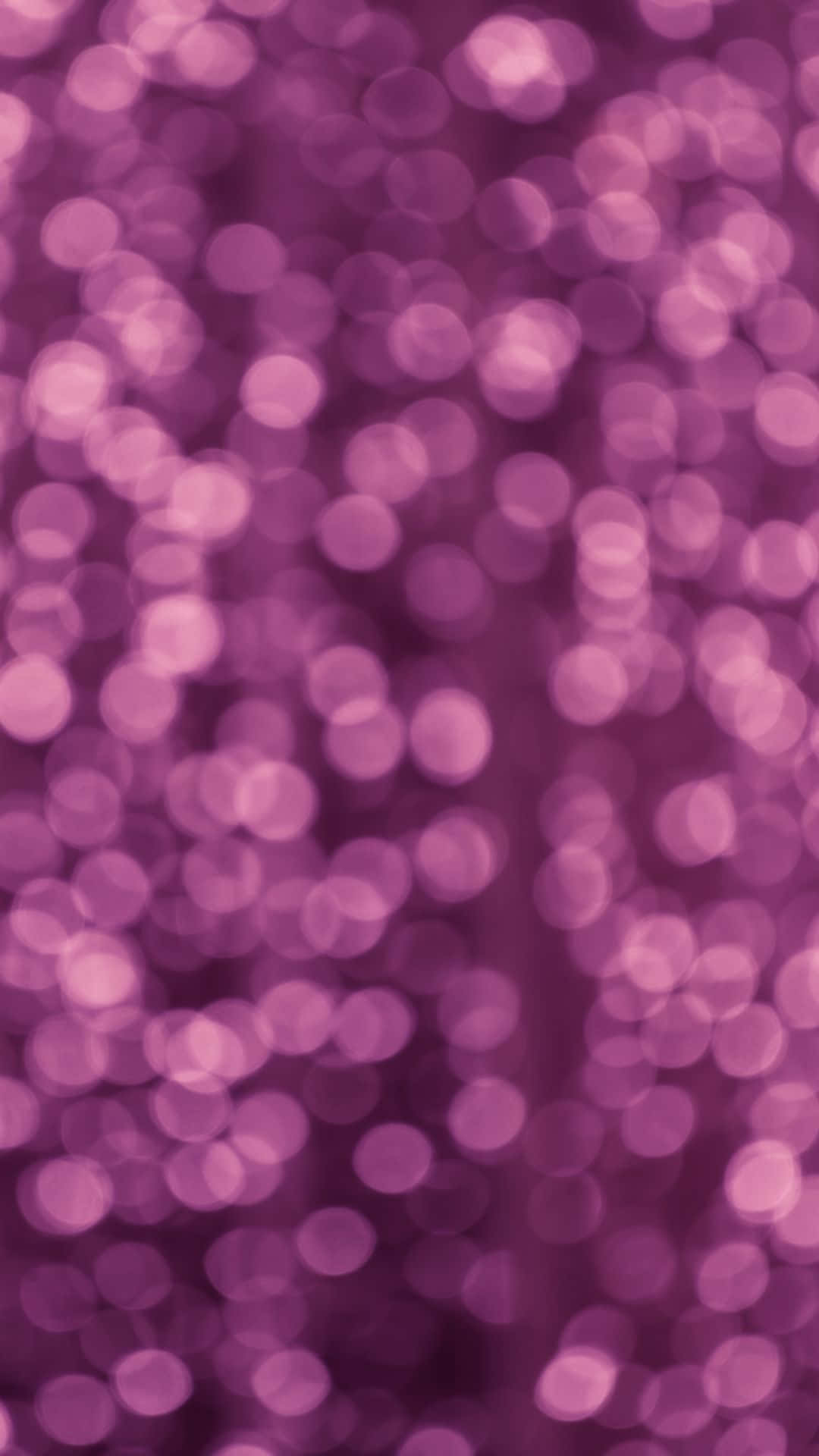 Purple Bokeh Background With Circles