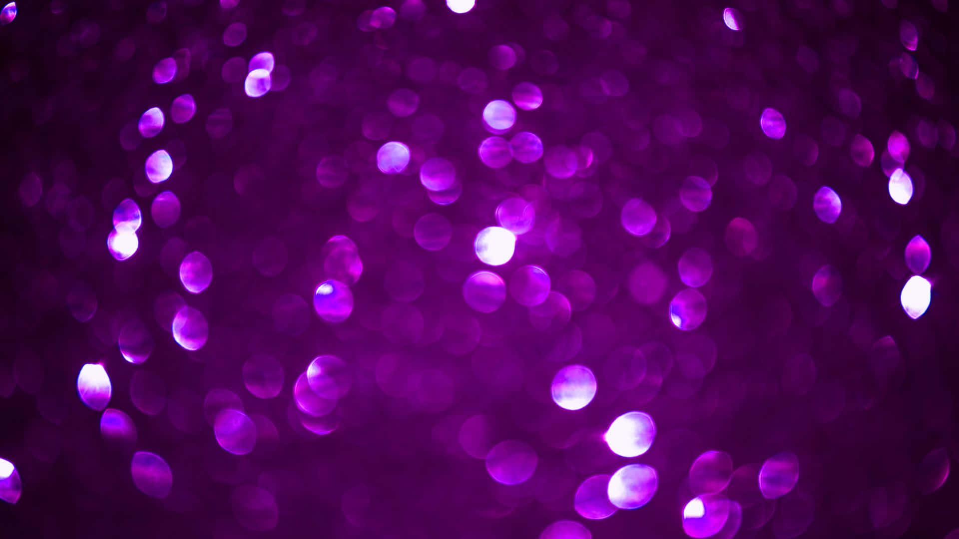 Purple Lights On A Dark Background