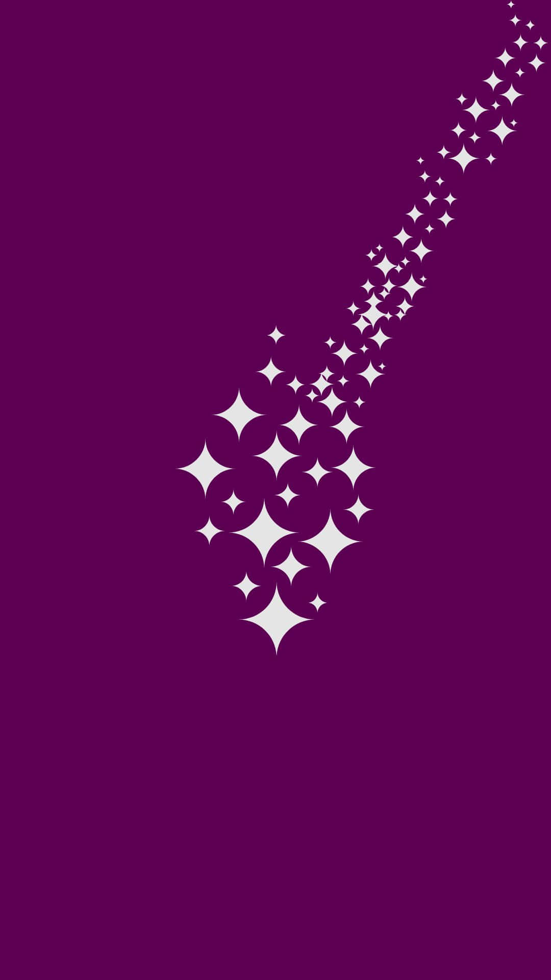 A Purple Sparkle Background