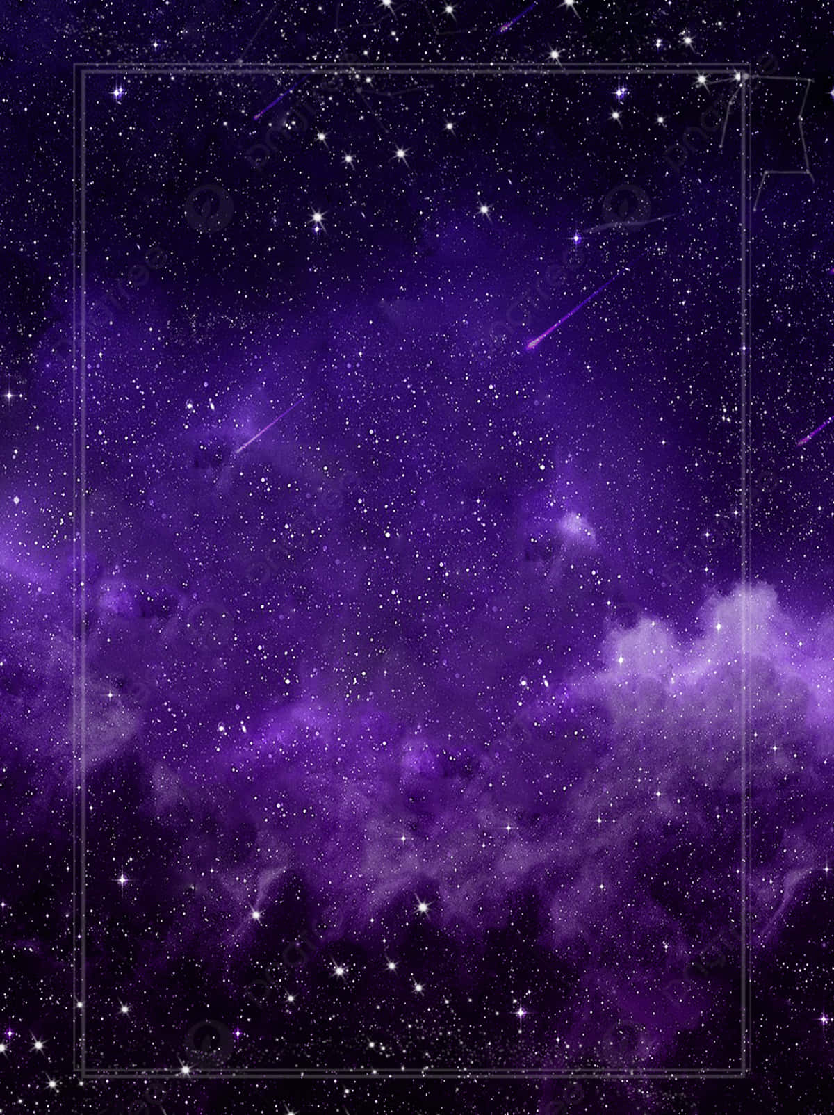Luminescent Purple Star Universe