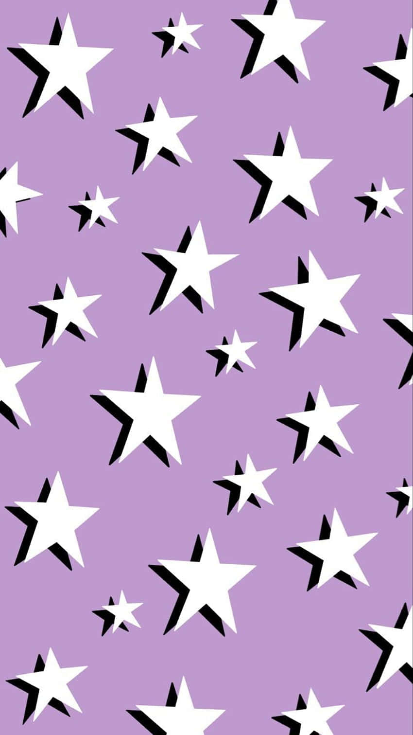 "Shine Brightly Like a Purple Star" Wallpaper
