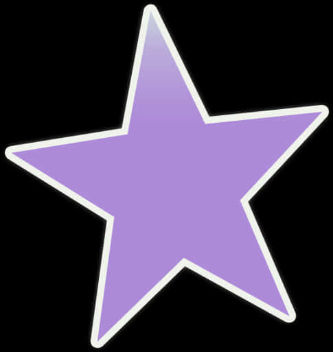 Purple Star Graphic PNG