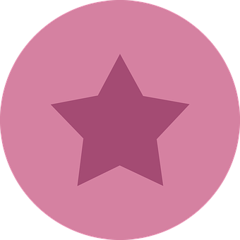 Purple Star Icon PNG