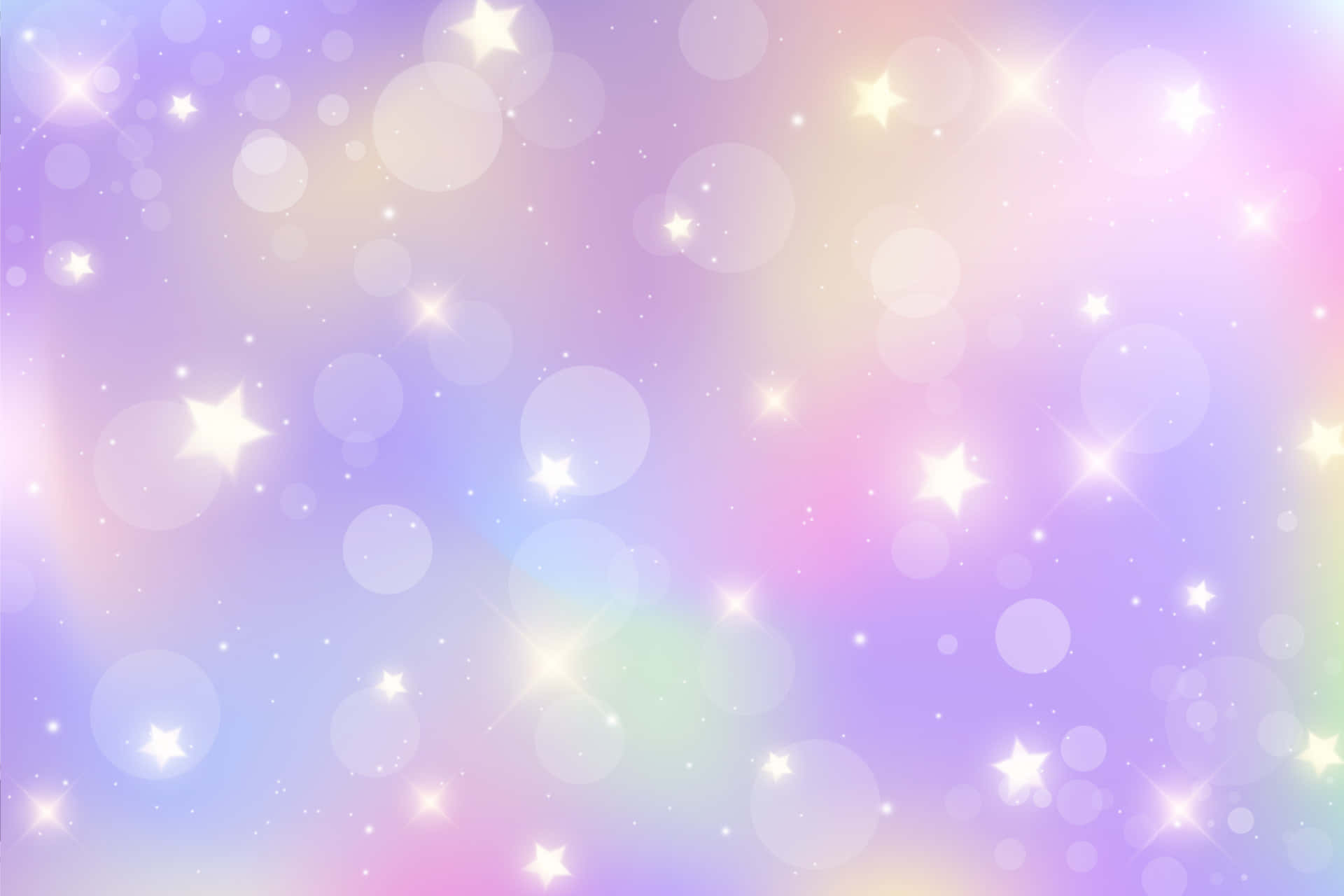 A sparkle of purple within the night sky Wallpaper