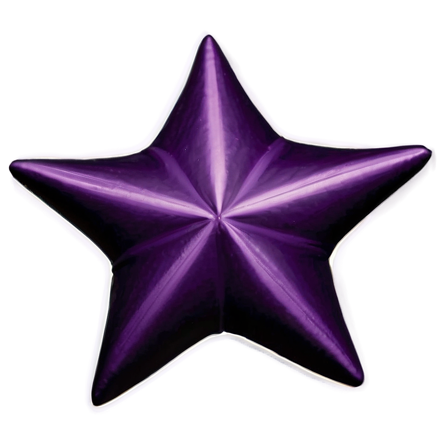 Purple Star Png 05062024 PNG