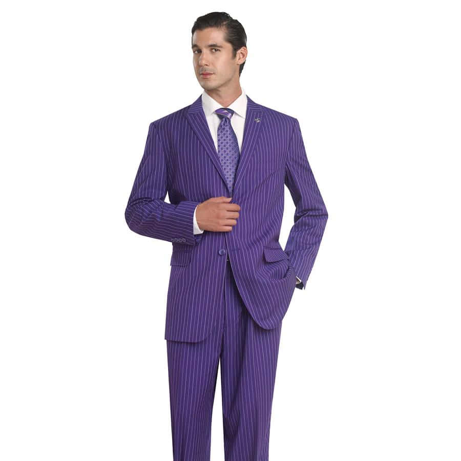 Look stylish and sophisticated with this dapper purple suit. Wallpaper