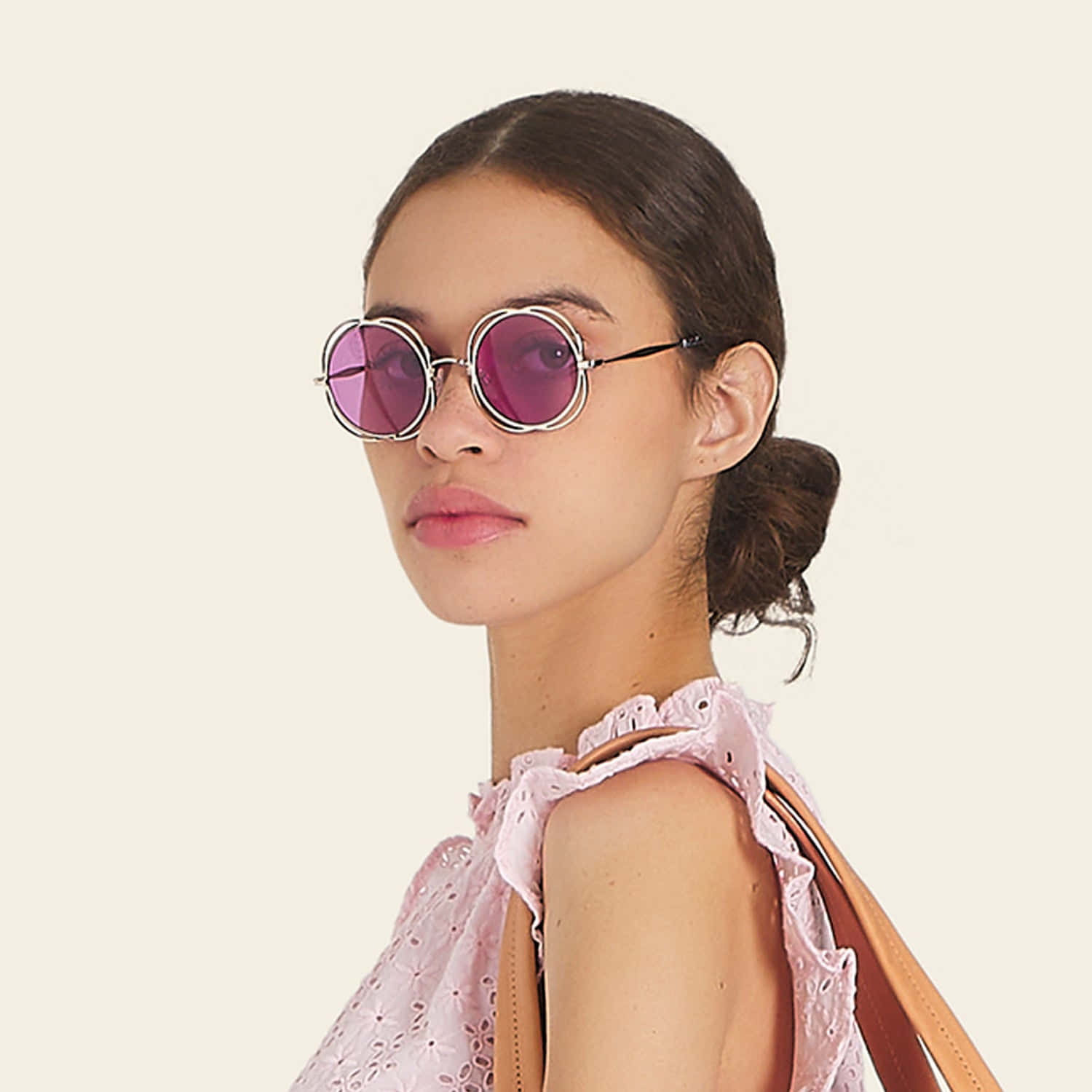 Get Ready for Summer with a Cool Pair of Purple Sunglasses! Wallpaper