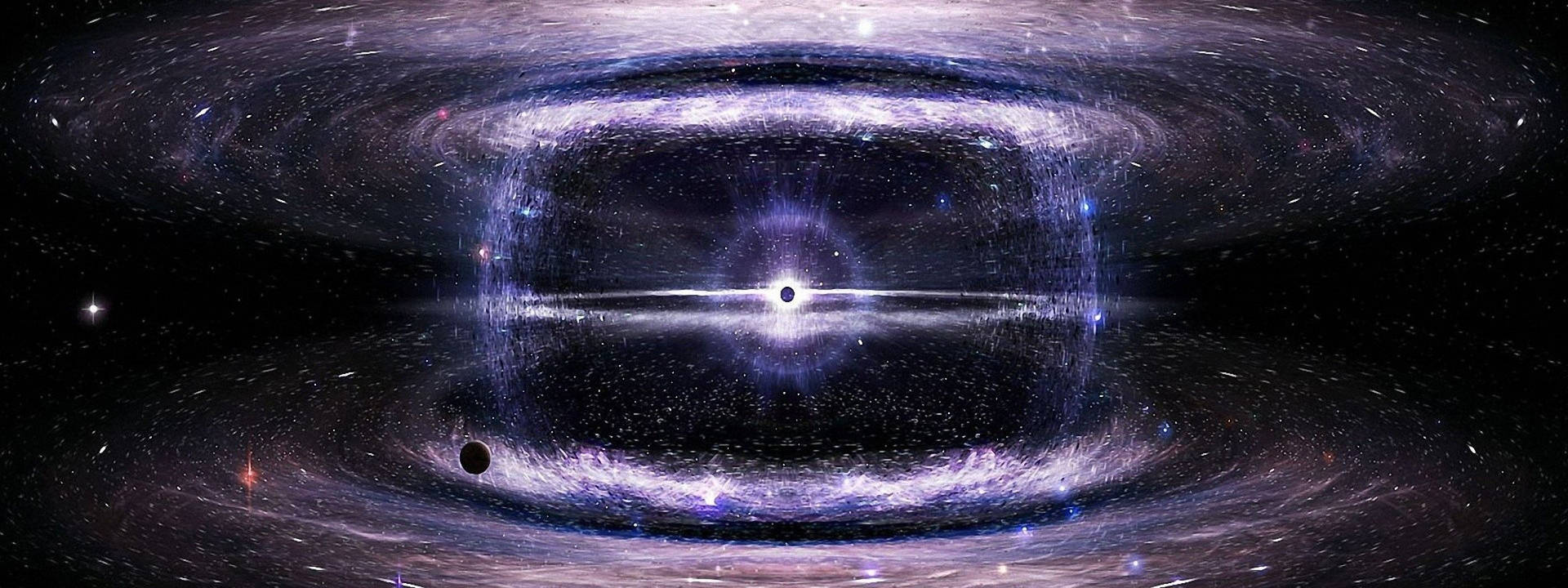 Supernovapúrpura En El Universo. Fondo de pantalla