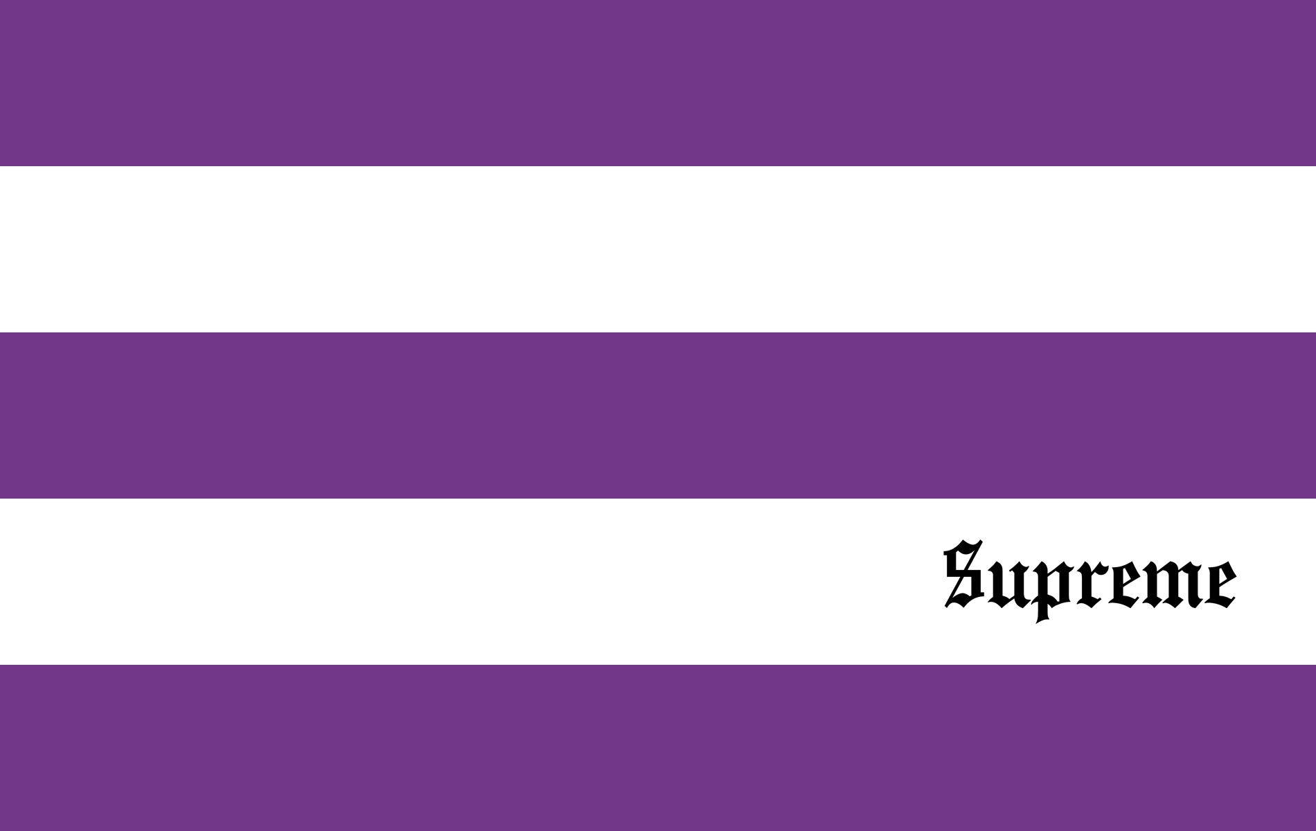 100+] Purple Supreme Wallpapers