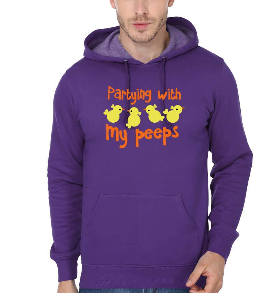 Look stylish and stay warm with the perfect Purple Sweatshirt Wallpaper