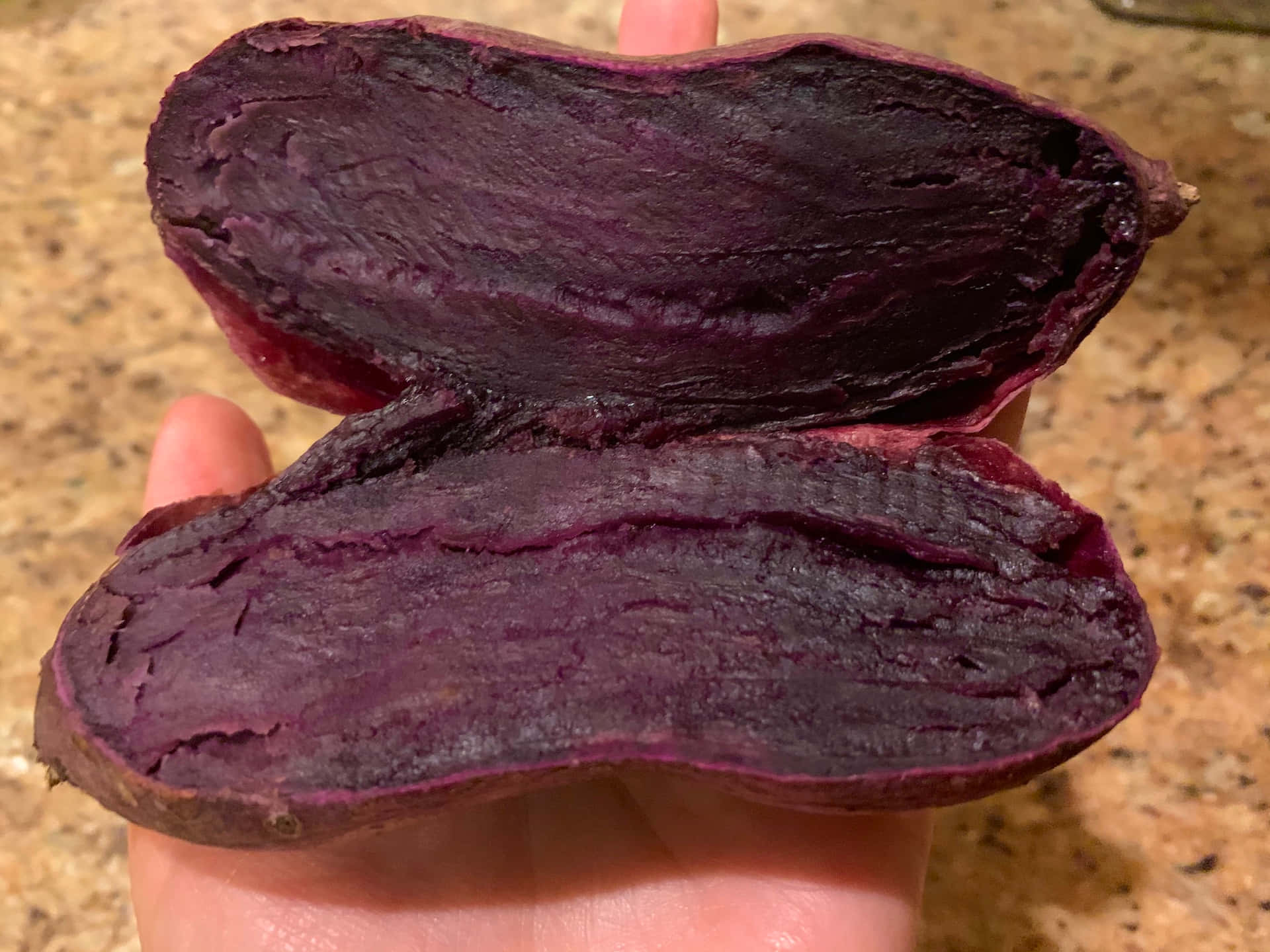 Purple Sweet Potato - A Delicious and Nutritious Treat Wallpaper