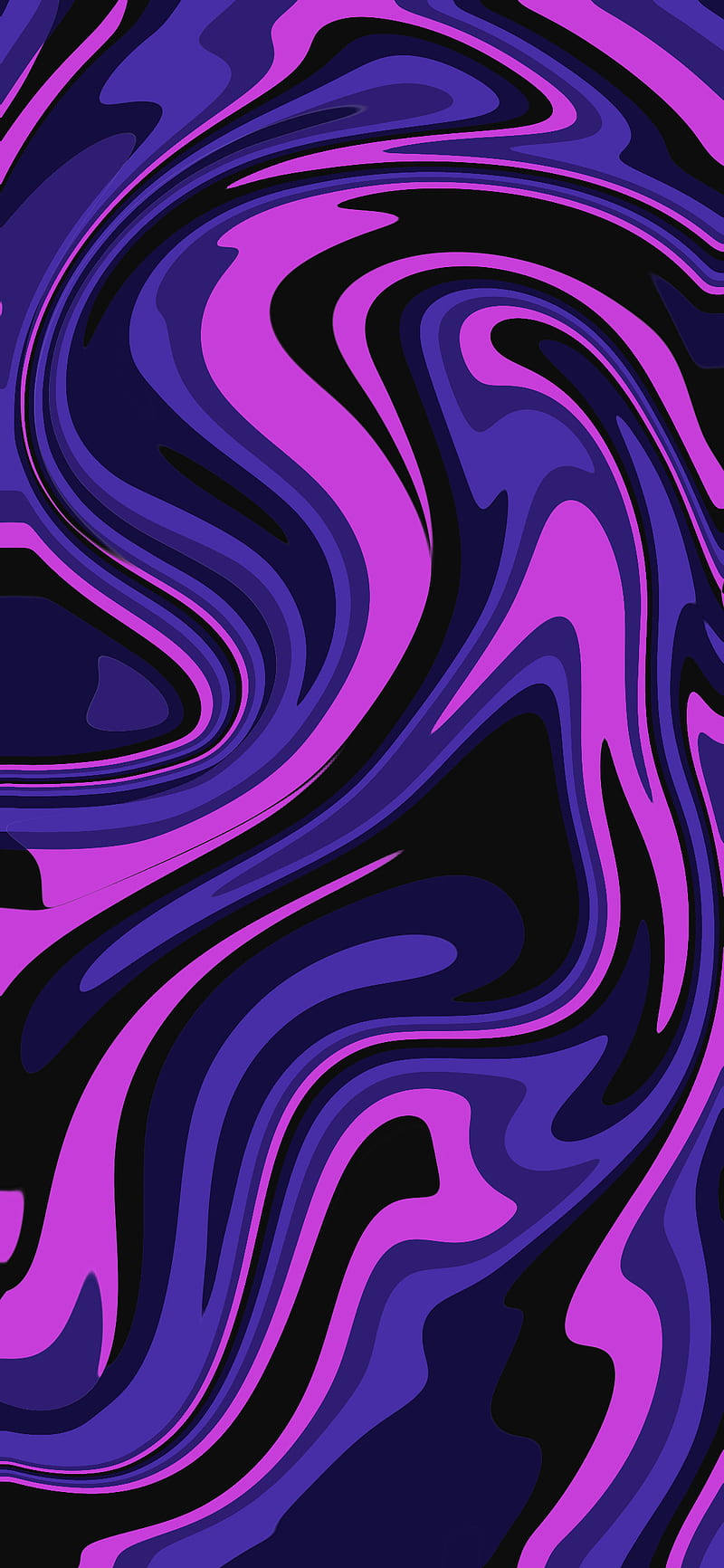 Purple Swirls Colorful Iphone 5s Wallpaper