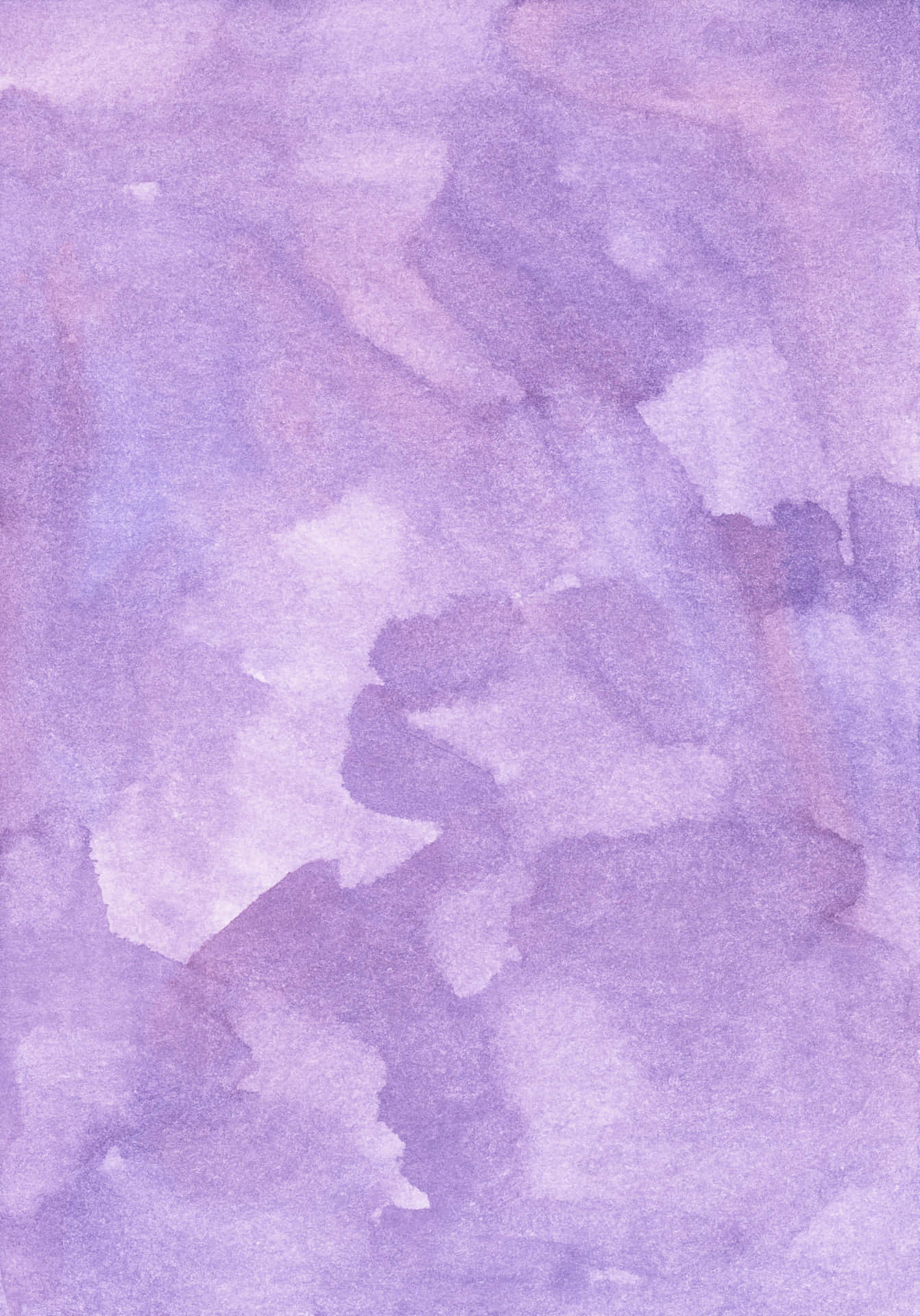 Watercolor Background With Purple And Blue Watercolor Paint