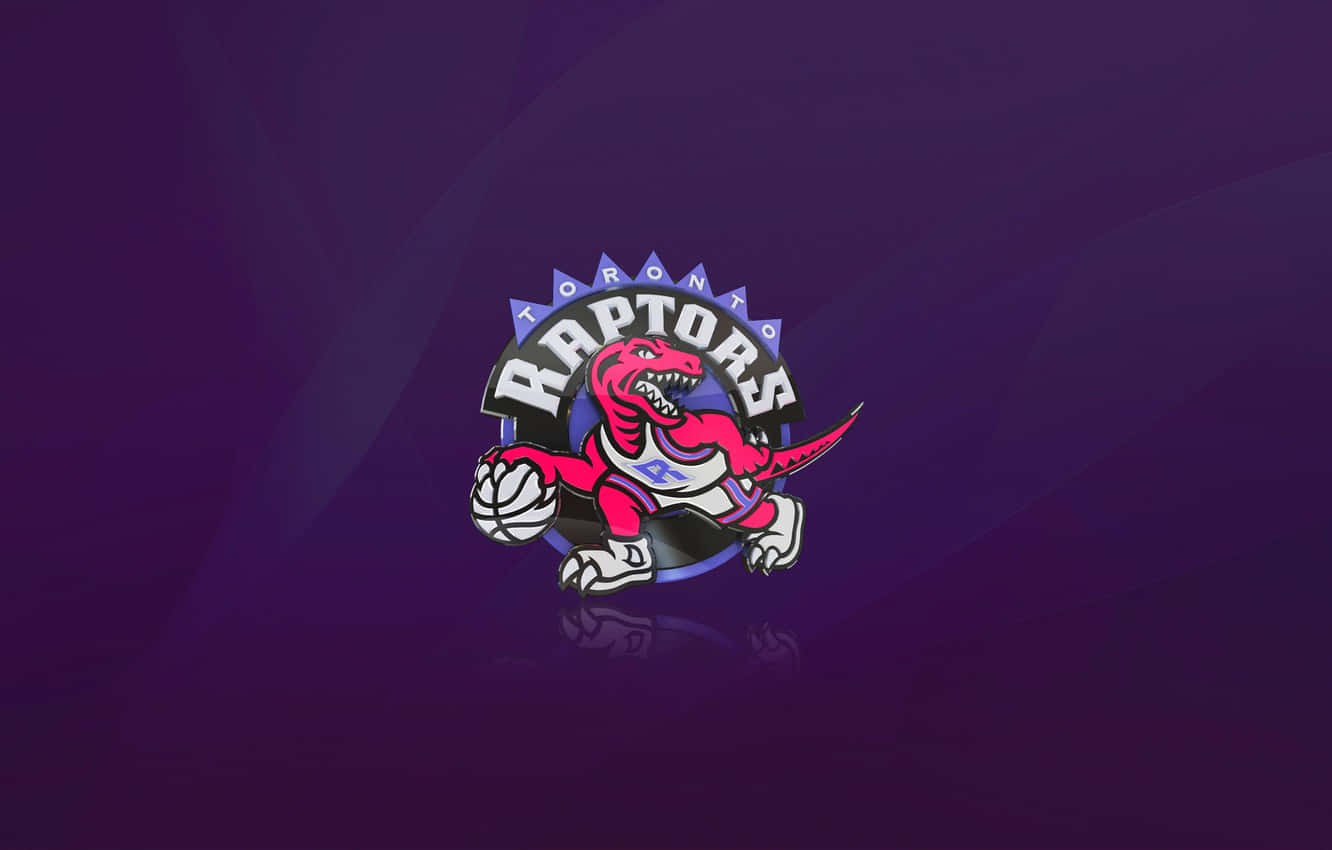 Sfondocon Il Logo Dei Toronto Raptors