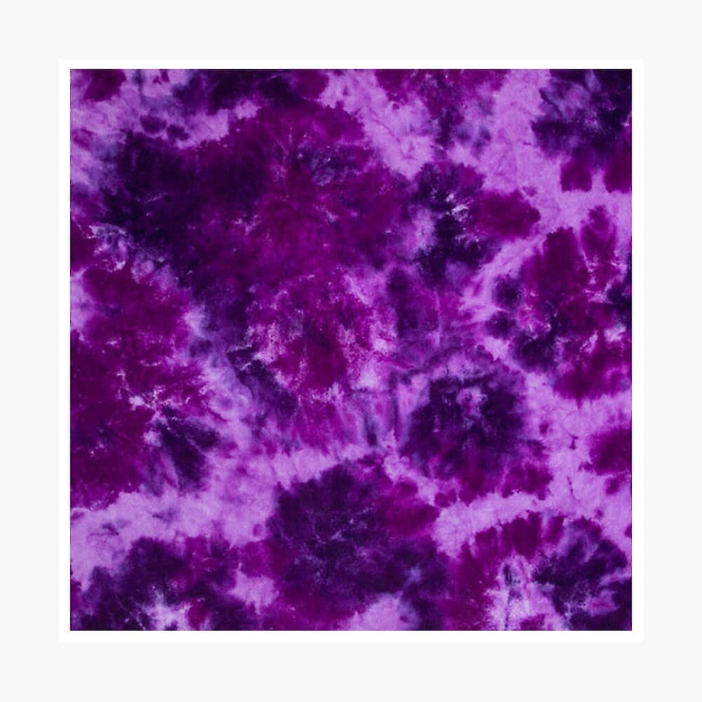 Bold and bright purple tie-dye pattern to brighten up any ensemble Wallpaper