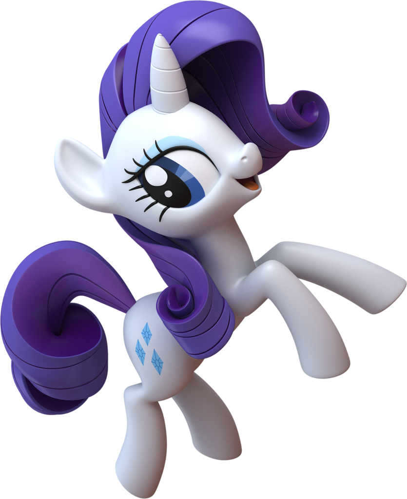 Purple Unicorn Cartoon Character PNG
