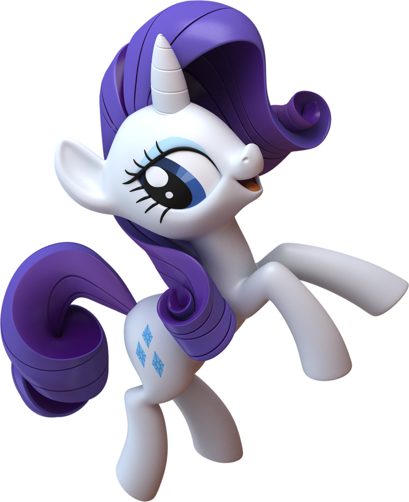 Download Purple Unicorn Cartoon Character | Wallpapers.com