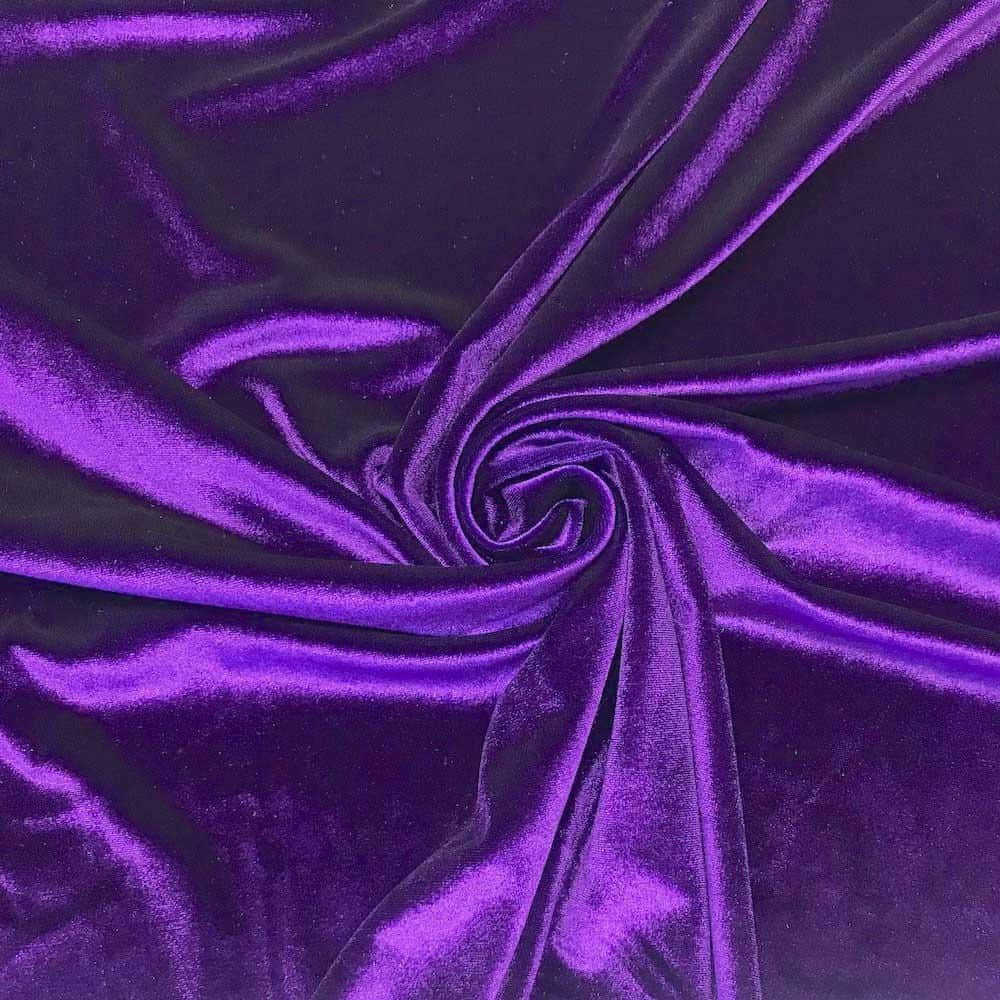 Sophisticated Purple Velvet Texture Wallpaper