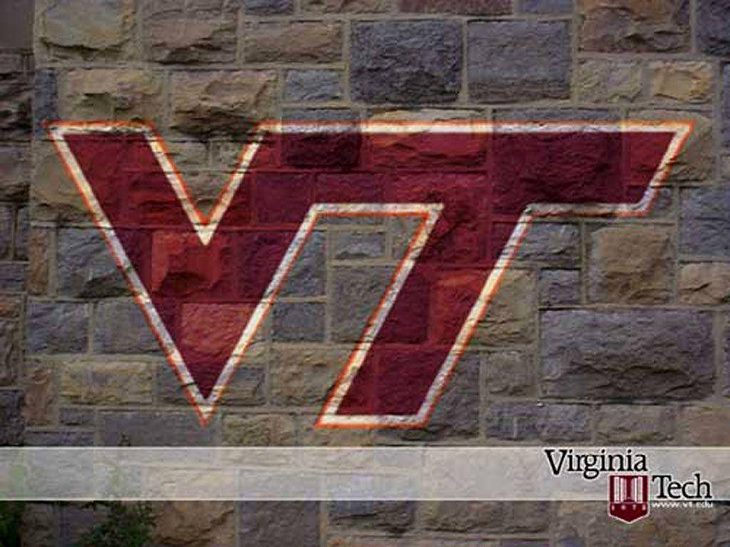 Purple Virginia Tech Logo Wallpaper