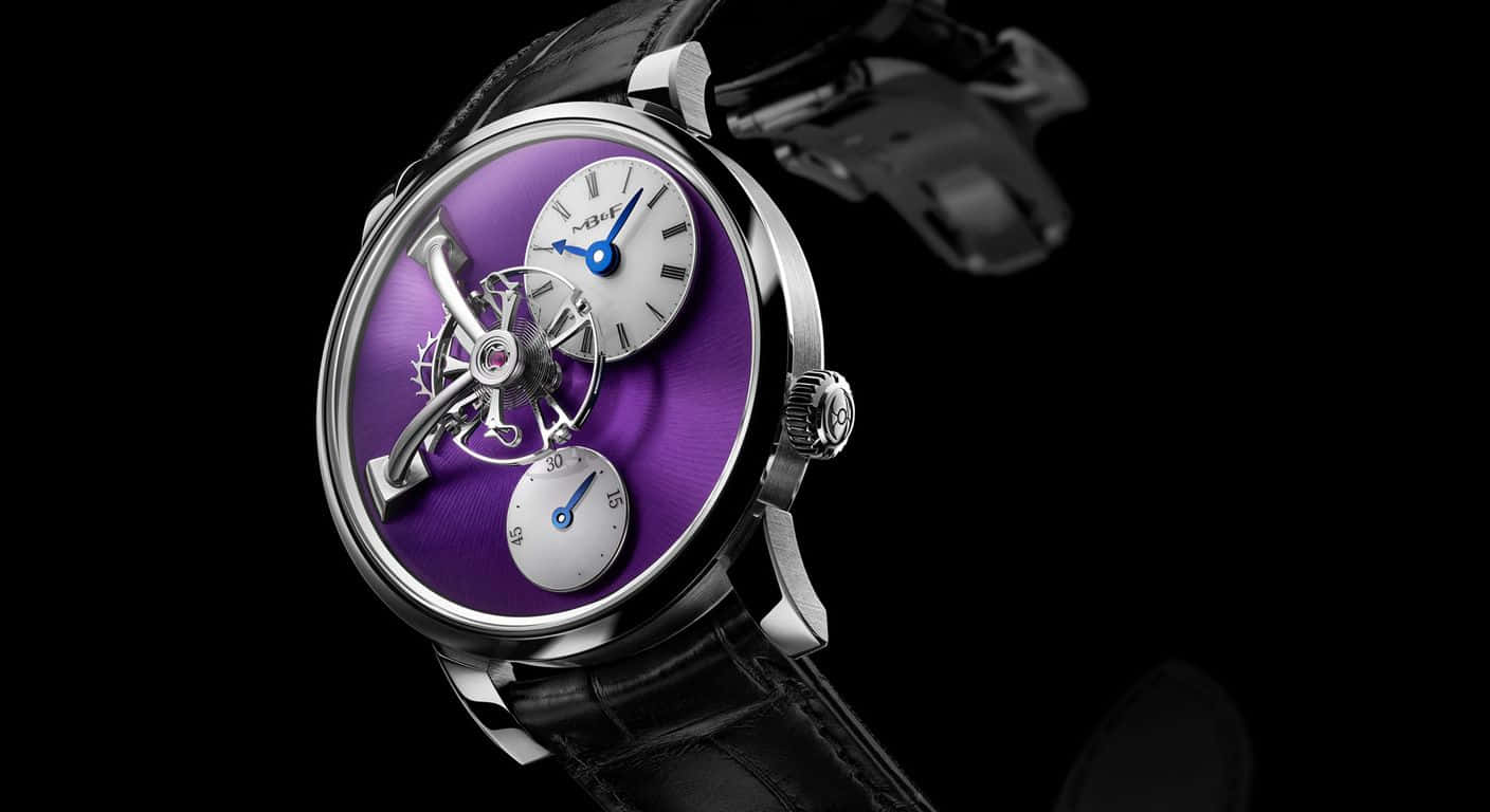 An Elegant Accessory - Purple Watch Wallpaper
