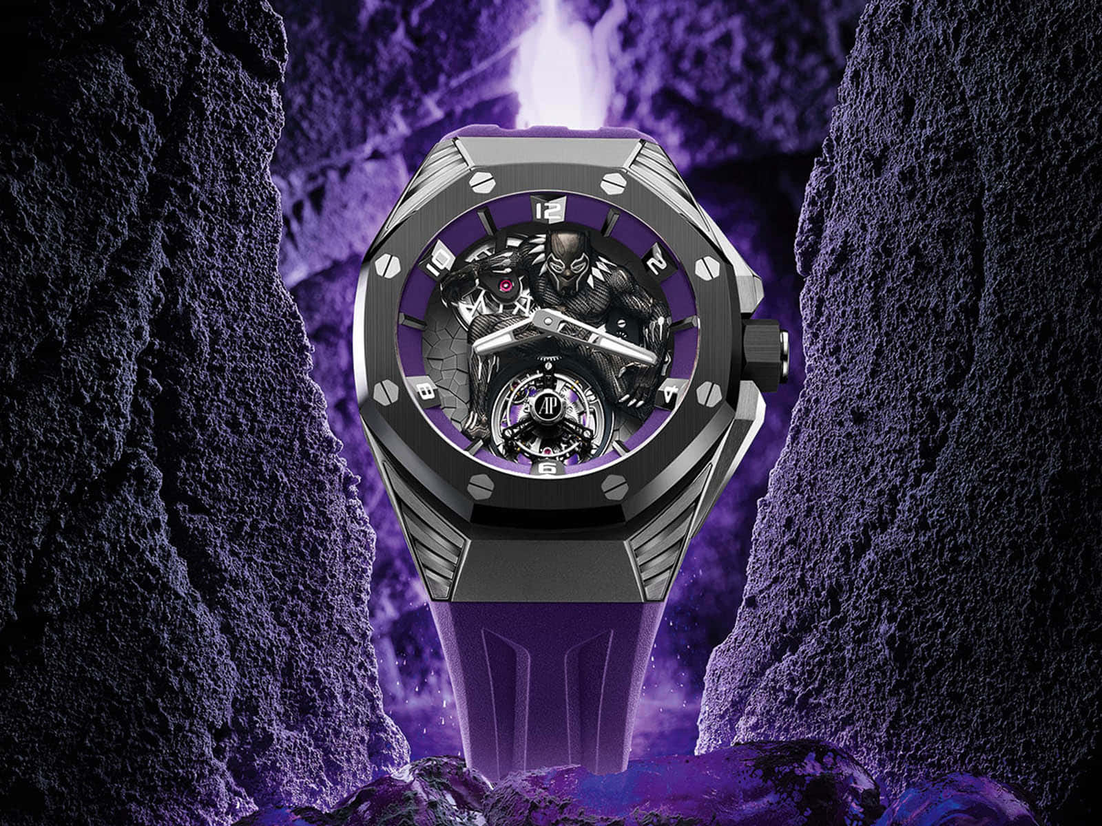 Making pockets proud with the Purple Watch Wallpaper