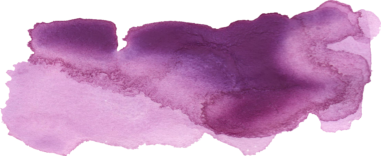 Purple Watercolor Splotch PNG