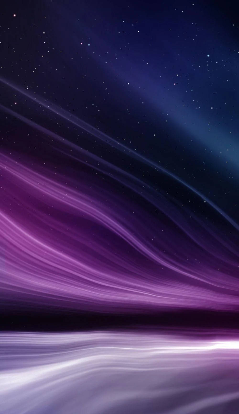Purple Waves Original iPhone 4 Wallpaper