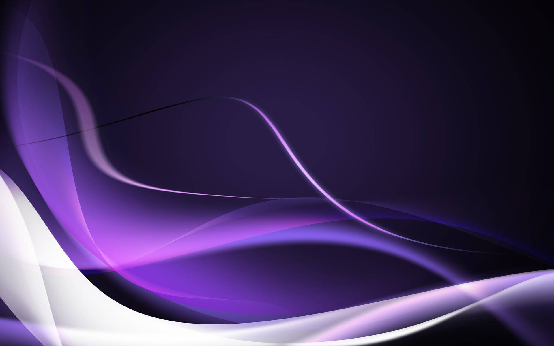 An abstract design of purple waves Wallpaper