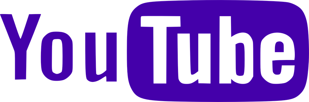 Purple You Tube Logo PNG