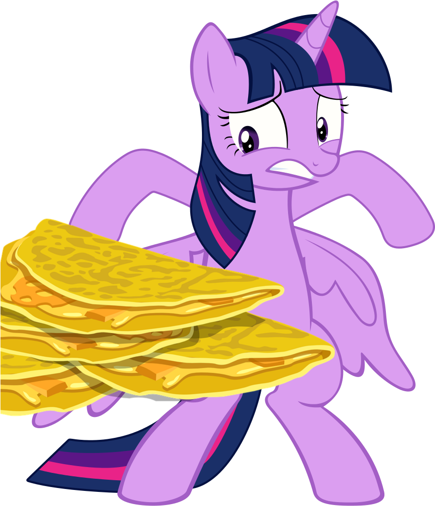 Purple_ Pony_ Holding_ Pancakes PNG