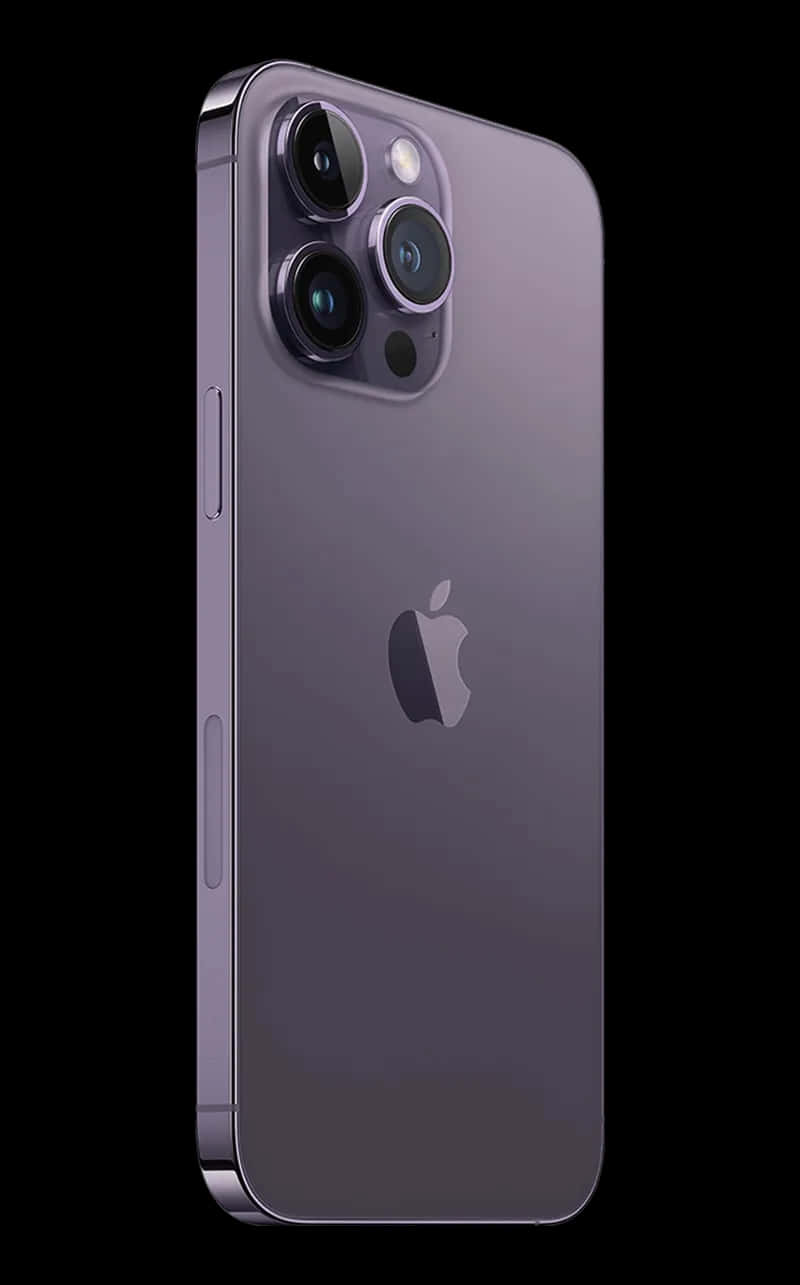 Purplei Phone14 Pro Max Side View Wallpaper