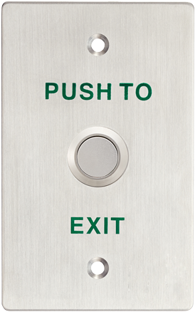 Push To Exit Button PNG