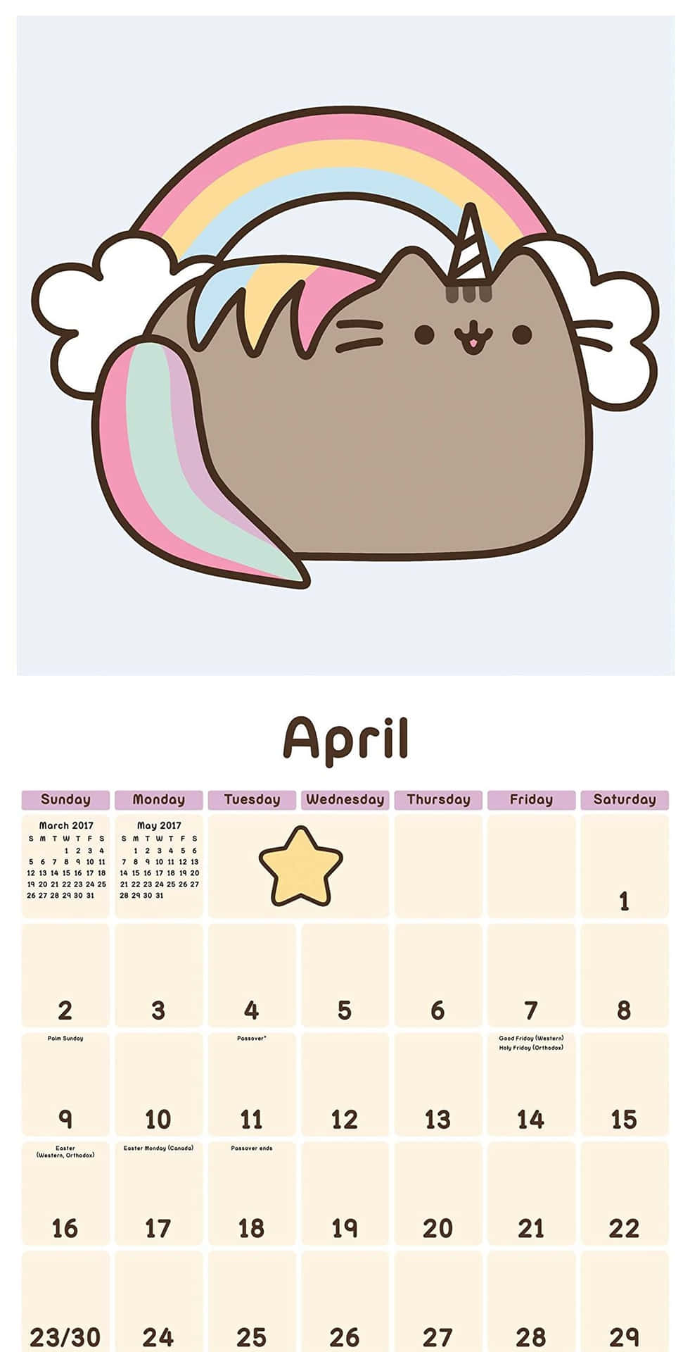 Image  Adorable Pusheen in a Kawaii Outfit Wallpaper