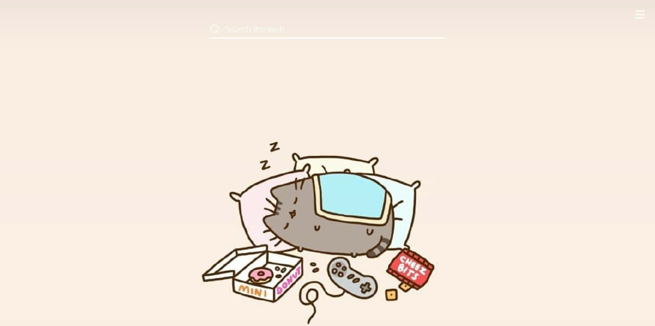 Pusheen Snuggles With Its Bestfriend