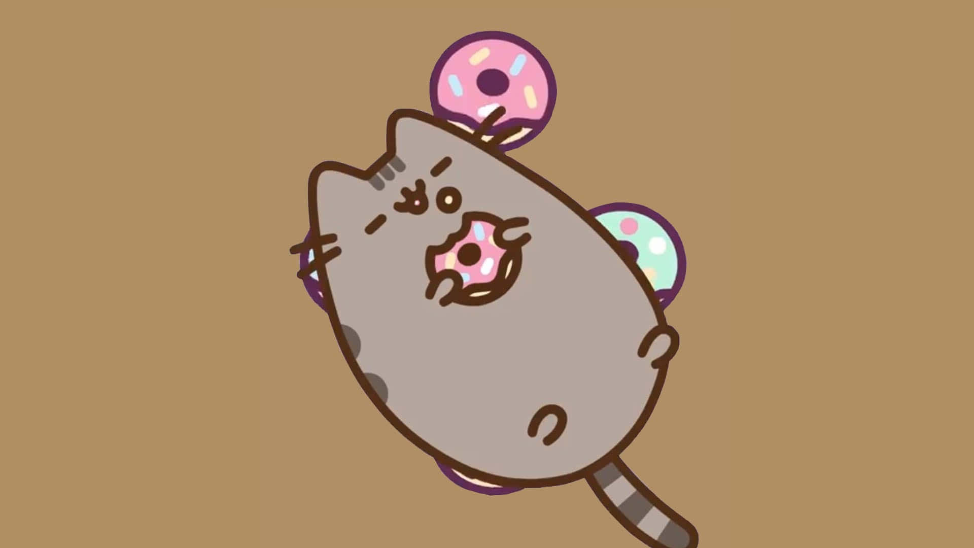 Cute and Cuddly Pusheen Taking a Nap!