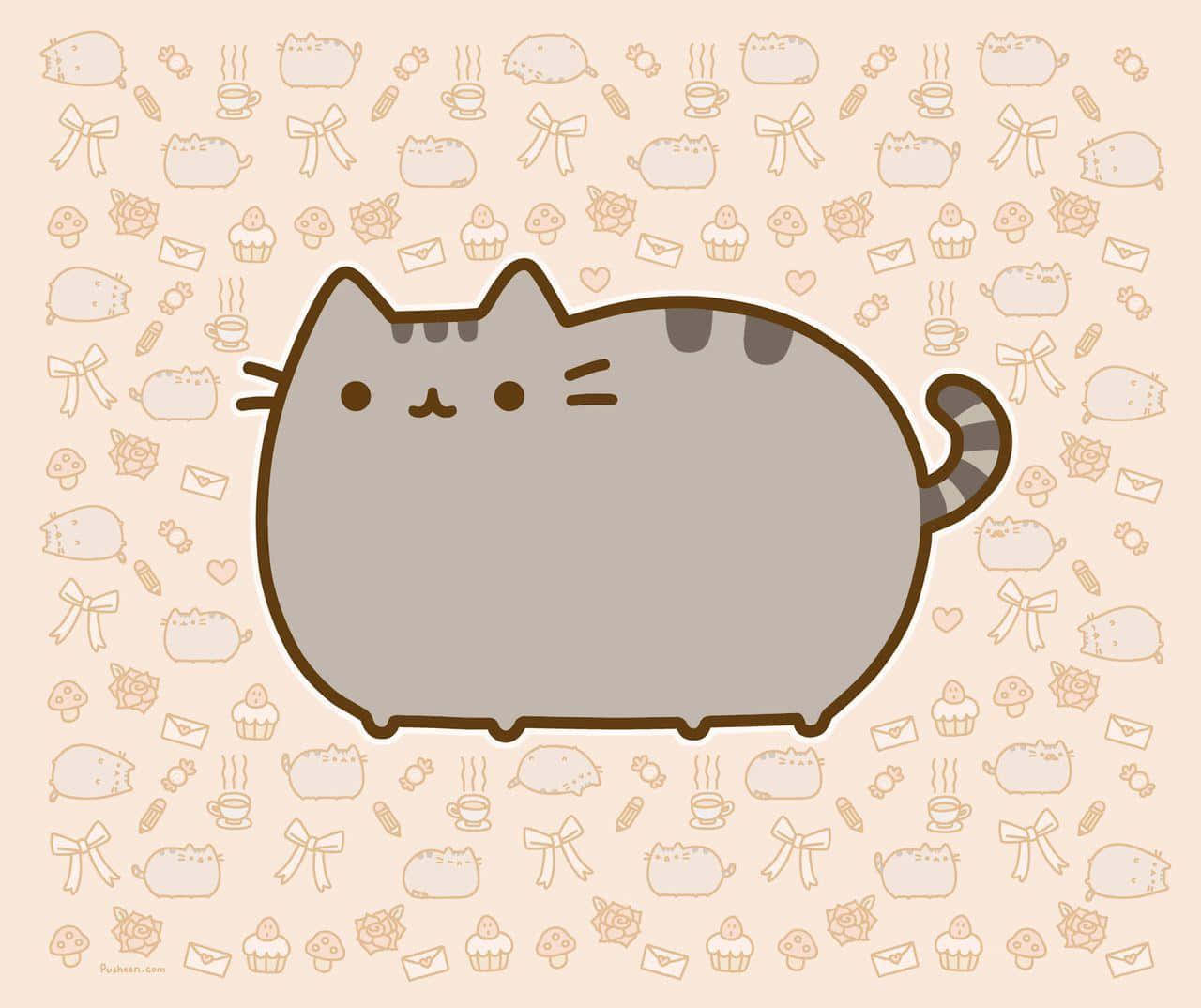 A pleasant afternoon with Pusheen